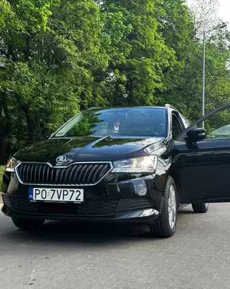 samochody osobowe Skoda Fabia cena 58000 przebieg: 25000, rok produkcji 2021 z Poznań